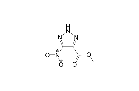 2H-[1,2,3]Triazole-4-carboxylic acid, 5-nitro-, methyl ester