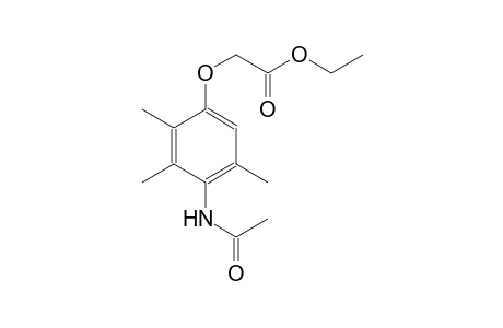 ethyl [4-(acetylamino)-2,3,5-trimethylphenoxy]acetate