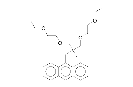 Anthracene, 9-[2,2-bis(2-ethoxyethoxymethyl)propyl]-