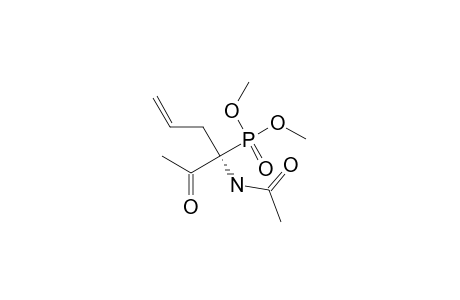 DIMETHYL-[1-(N-ACETYLAMINO)-2-OXO-1-(2-PROPENYL)-PROPYL]-PHOSPHONATE