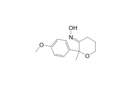 (NE)-N-[2-(4-methoxyphenyl)-2-methyl-oxan-3-ylidene]hydroxylamine