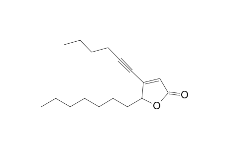 2-Heptyl-3-hex-1-ynyl-2H-furan-5-one