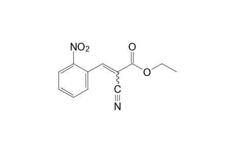 alpha-cyano-o-nitrocinnamic acid, ethyl ester