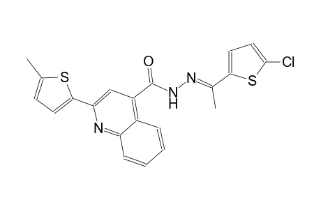 N'-[(E)-1-(5-chloro-2-thienyl)ethylidene]-2-(5-methyl-2-thienyl)-4-quinolinecarbohydrazide