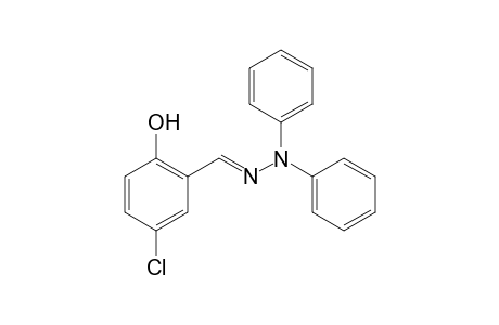 Benzaldehyde, 5-chloro-2-hydroxy-, diphenylhydrazone