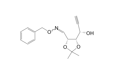1-[(Benzyloxy)imino]-5,6-dideoxy-2,3-O-isopyopylidene-D-talo-hex-5-yne