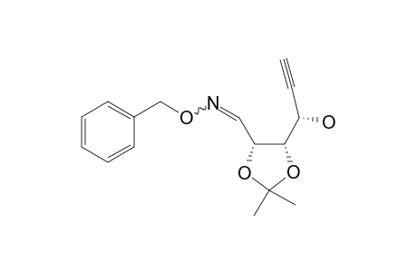 1-[(Benzyloxy)imino]-5,6-dideoxy-2,3-O-isopyopylidene-D-talo-hex-5-yne