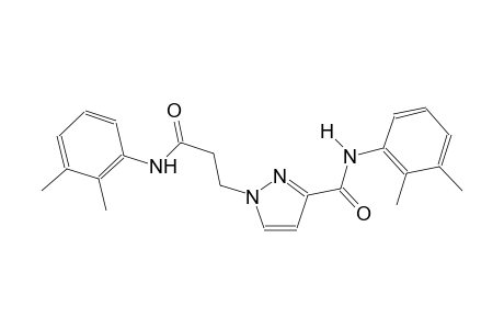 1H-pyrazole-1-propanamide, N-(2,3-dimethylphenyl)-3-[[(2,3-dimethylphenyl)amino]carbonyl]-