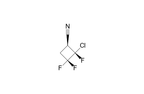 2-CHLORO-1-CYANO-2,3,3-TRIFLUOROCYCLOBUTANE;CIS-ISOMER
