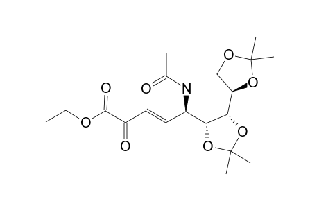 ETHYL_(E)-5-ACETAMIDO-3,4,5-TRIDEOXY-6,7:8,9-DI-O-ISOPROPYLIDENE-D-MANNO-NON-3-EN-2-ULOSONATE