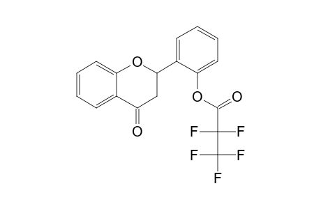 2'-Hydroxyflavanone, pentafluoropropionate