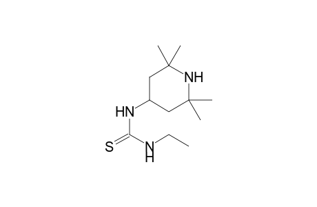 N-ethyl-N'-(2,2,6,6-tetramethyl-4-piperidinyl)thiourea