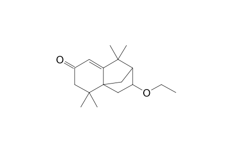1,2,3,4,5,6-Hexahydro-3-ethoxy-1,1,5,5-tetramethyl-7H-2,4a-methanonaphthalen-7-one
