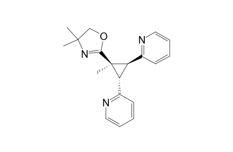 (2R*,3R*)-1-Methyl-1-(4,4-dimethyl-2-oxazolin-2-yl)-trans-2,3-bis(2-pyridyl)cyclopropane