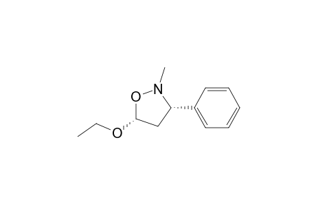 (3R*,5S*)-5-Ethoxy-2-Methyl-3-phenylisoxazolidine