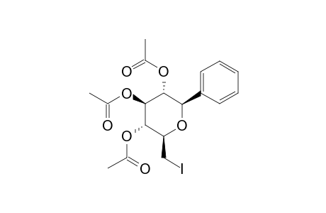 (2,3,4-TRI-O-ACETYL-6-DEOXY-6-IODO-BETA-D-GLUCOPYRANOSYL)-BENZENE