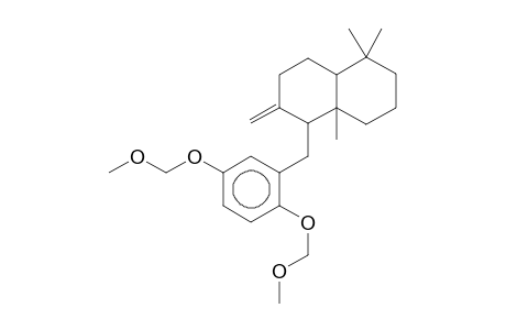 trans-Decalin, 2-methylene-5,5,8a-trimethyl-1-[2,5-di(methoxymethoxy)benzyl]-