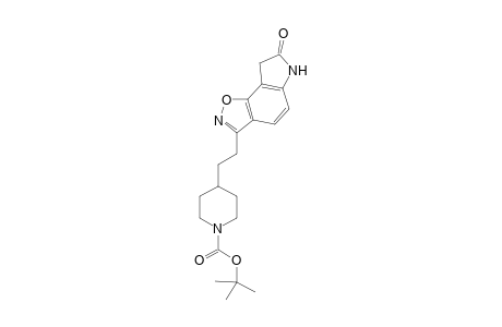 4-[2-[7,8-Dihydo-7-oxo-6H-pyrrolo[2,3-g]-1,2-benzisoxazol-3-yl]ethyl]-1-piperidinecarboxylic acid 1,1-dimethylethyl ester