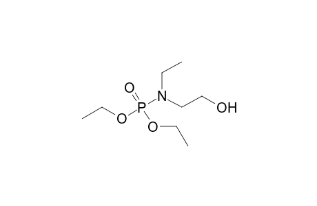 Phosphoramidic acid, N-ethyl-N-(2-hydroxyethyl)-, diethyl ester