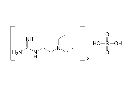 [2-(diethylamino)ethyl]guanidine, sulfate(2:1)