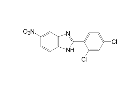 2-(2,4-dichlorophenyl)-5(or 6)-nitrobenzimidazole