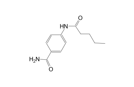 4-(pentanoylamino)benzamide