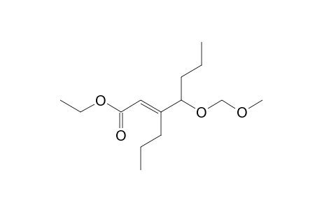 Ethyl (2E)-4-(methoxymethoxy)-3-propyl-2-heptenoate