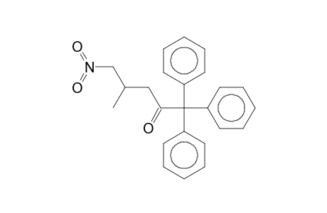 4-Methyl-5-nitro-1,1,1-triphenyl-pentan-2-one