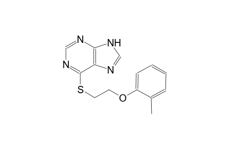 9H-purine, 6-[[2-(2-methylphenoxy)ethyl]thio]-