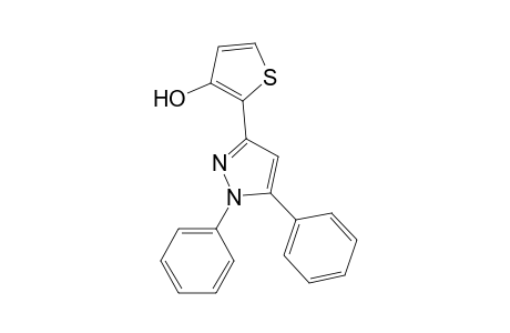 Thiophene-3-ol, 2-(1,5-diphenyl-1H-pyrazol-3-yl)-