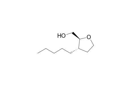 (trans)-2-(Hydroxymethyl)-3-pentyltetrahydrofuran