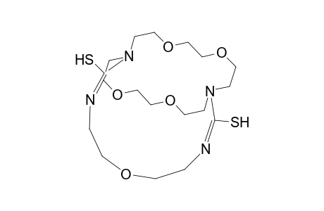 6,14,17,22,25-Pentaoxa-1,3,9,11-tetraazabicyclo[9.8.8]heptacosane-2,10-dithione