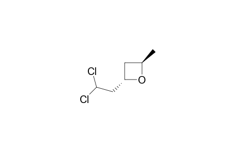 trans-2-(2,2-Dichloroethyl)-4-methyloxetane