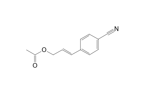 (E)-3-(4-Cyanophenyl)allyl acetate