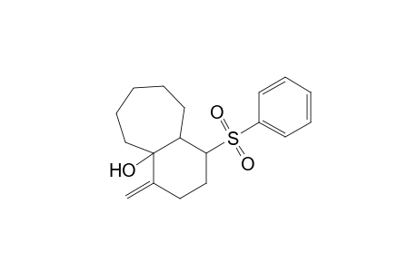 4aH-Benzocyclohepten-4a-ol, decahydro-4-methylene-1-(phenylsulfonyl)-, (1.alpha.,4a.beta.,9a.beta.)-