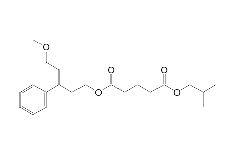 Glutaric acid, isobutyl 5-methoxy-3-phenylpentyl ester