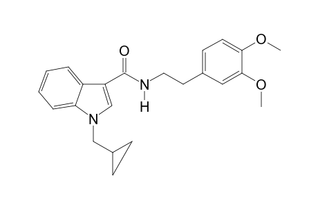 1-Cyclopropylmethyl-N-[2-(3,4-dimethoxyphenyl)ethyl]-1H-indole-3-carboxamide