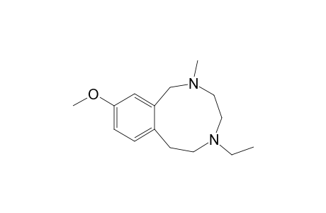 5-Ethyl-10-methoxy-2-methyl-3,4,6,7-tetrahydro-1H-2,5-benzodiazonine