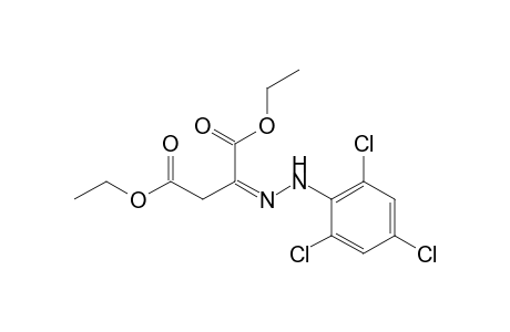 Butanedioic acid, 2-[2-(2,4,6-trichlorophenyl)hydrazinylidene]-, diethyl ester