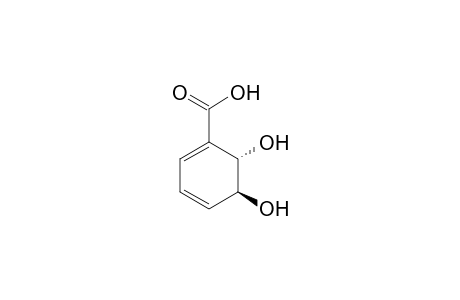 (5S,6S)-5,6-bis(oxidanyl)cyclohexa-1,3-diene-1-carboxylic acid