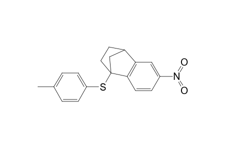 6-Nitro-1,2,3,4-tetrahydro-1,4-methanonaphthalen-1-yl p-tolyl sulfide