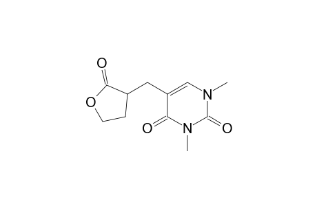 5-[(5-Oxotetrahydro-3-furyl)methyl]-1,3-dimethyluracil
