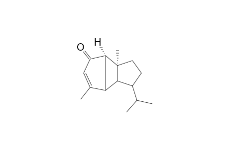 (1S)-cis-8-Isopropyl-1,5-dimethyl-cis-1-cisoid-1,2-cis-2-tricyclo[5.3.0.0(2,6))dec-4-en-3-one