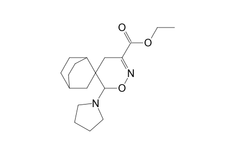 Ethyl 6'-(1-Pyrrolidinyl)spiro[bicyclo[2.2.2]octane-2,5'(6'H)-[4H-1,2]oxazine]-3'-carboxylate