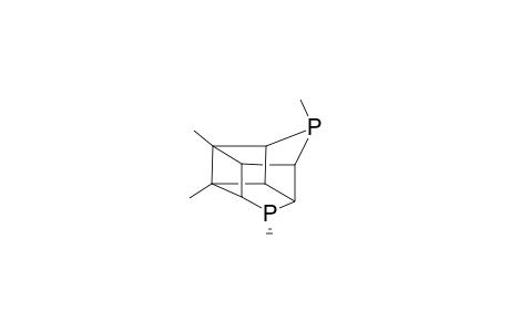 3,6,7,9-Tetramethyl-3,9-diphospha-pentacyclo(5.3.0.0/2,6/.0/4,10/.0/5,8/)decane