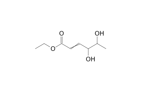 Ethyl (4r*,5r*)-(e)-4,5-dihydroxy-2-hexenoate