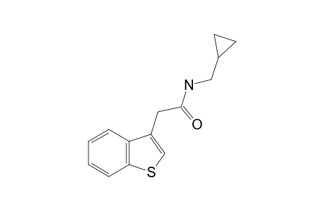 N-(cyclopropylmethyl)benzo[b]thiophene-3-acetamide
