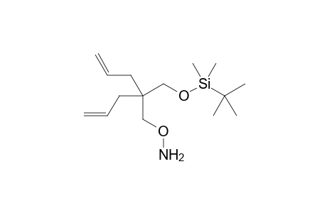 O-{2-Allyl-2-[(tert-butyldimethylsilyloxy)methyl]pent-4-en-1-yl}hydroxylamine