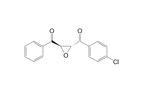 trans-(+-)-1-(4-Chlorophenyl)-4-phenyl-2,3-epoxybutane-1,4-dione