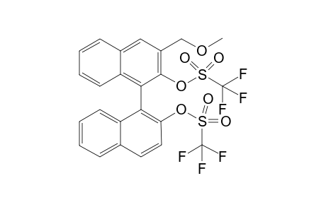Trifluoromethanesulfonic acid 3'-methoxymethyl-2'-trifluoromethanesulfonyloxy-[1,1']binaphthalenyl-2-yl ester